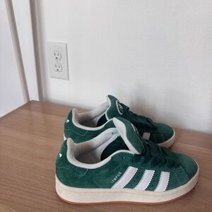 Brand New Women's Adidas Original Green Campus 00's *Box Included*